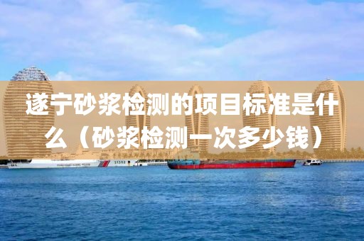 遂宁砂浆检测的项目标准是什么（砂浆检测一次多少钱）